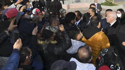 احتجاجات تطالب بإسقاط الإخوان في تونس