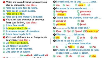 من مدرسين المادة.. إجابات امتحان اللغة الفرنسية لطلاب الثانوية العامة 2024
