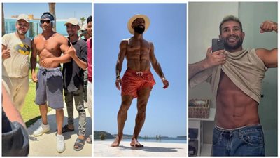 بدون فلتر.. الفنانان محمد رمضان وأحمد سعد يقبلان تحدي محمد صلاح على ”إنستجرام”