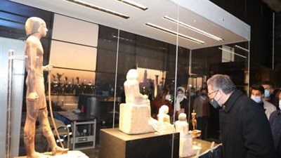 وزير السياحة والآثار يتفقد متحف عواصم مصر تمهيدا لافتتاحه