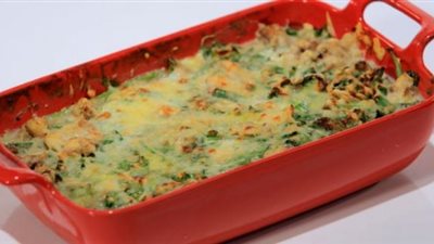 «زي المطاعم».. أسهل طريقة لعمل السبانخ بالمشروم والكريمة