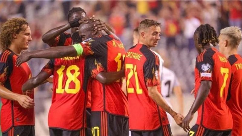 مباراة بلجيكا وأوكرانيا