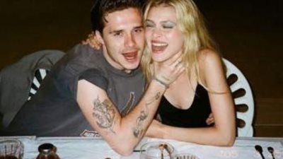 بالقبلات والأحضان.. بروكلين بيكهام يصدم متابعيه بصورة عارية مع خطيبته