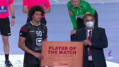 علي زين «رجل» مباراة مصر والدنمارك بمونديال اليد