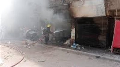 حريق داخل مصنع بويات فى مدينة 6 أكتوبر