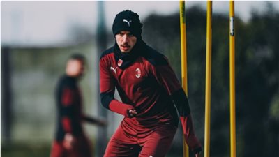 إسماعيل بن ناصر يعود لتدريبات ميلان