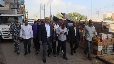 محافظة القليوبية: حملة مكبرة لإزالة الإشغالات والباعة الجائلين في مدينة بنها