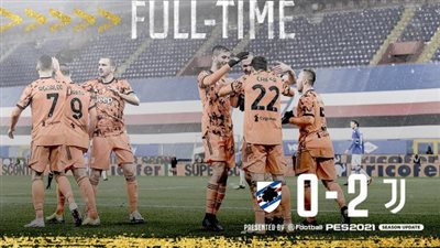 يوفنتوس يعبر سامبدوريا بثنائية ويقفز ثالثًا في ترتيب الكالتشيو