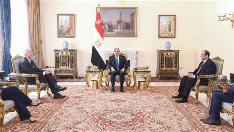الرئيس السيسي ورئيس