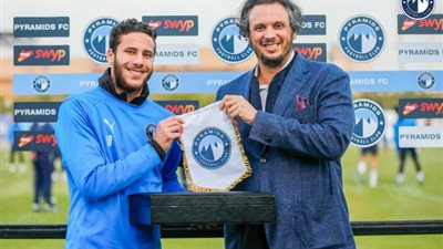 رمضان صبحي لاعب شهر يناير في بيراميدز