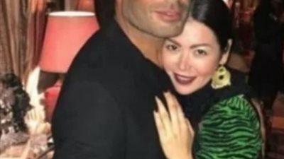 لقاء الخميسي تحتفل بعيد ميلاد زوجها بطريقة رومانسية