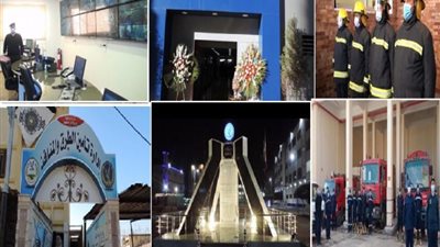 بالصور ..  .. إفتتاح وتطوير عدد من المنشآت الشرطية بالمحافظات