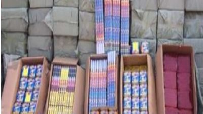 مباحث القاهرة تضبط أكثر من 126 ألف قطعة ألعاب نارية بحوزة 3 أشخاص