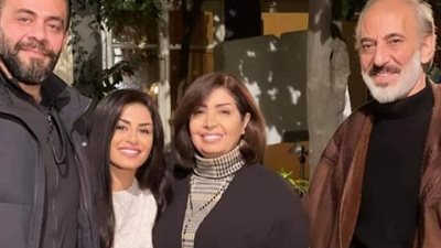 منة فضالي تصور مسلسل ”مقابلة مع السيد آدم 2” أمام غسان مسعود