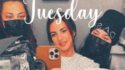 درة تشارك جمهورها من كواليس فيلم”الكاهن”