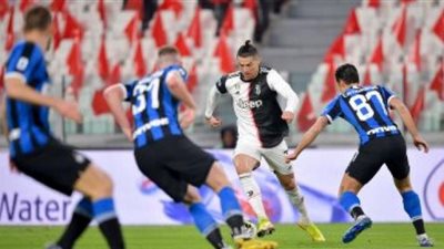 ننشر موعد مباراة يوفنتوس وإنتر ميلان والقنوات الناقلة