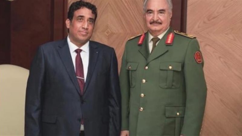 حفتر والمنفي