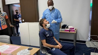 بعثة بيراميدز تجري مسحة مباراة راسينج كلوب