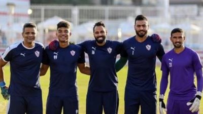 تدريبات قوية لحراس مرمى الزمالك