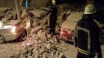 محافظة القاهرة تكشف تفاصيل انهيار عقار روض الفرج