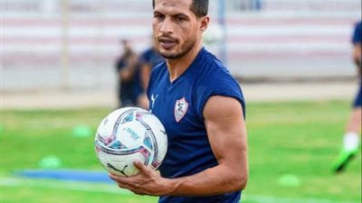 تدريبات إضافية لـ طارق حامد في مران الزمالك