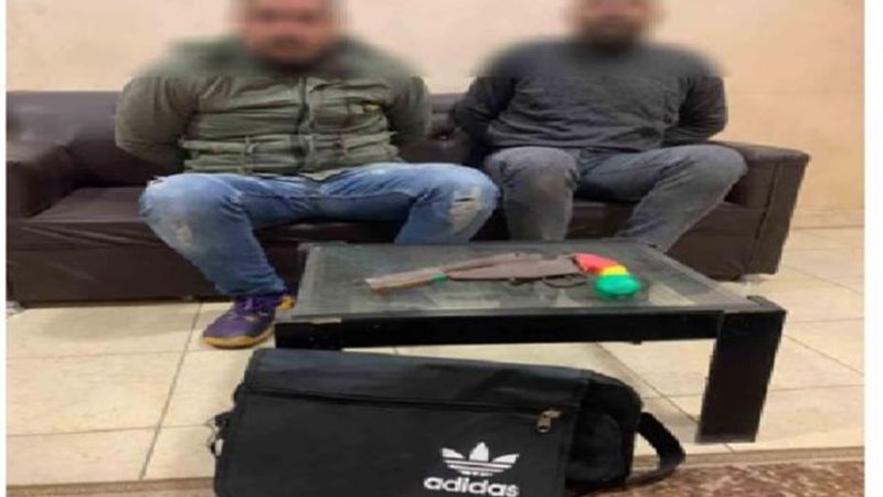 ضبط إثنين من العناصر