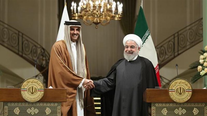 الرئيس الإيراني وتميم