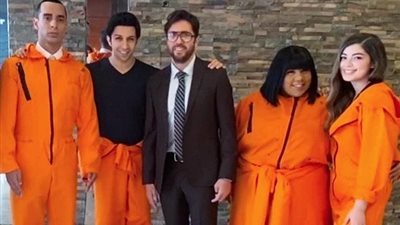 هشام ماجد ضيف شرف مسلسل ”في بيتنا روبوت”