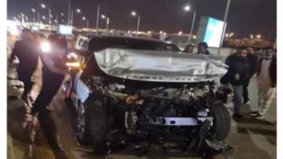 ادعو للإعلامي البارز .. أول صورة لسيارة عمرو أديب بعد تهشمها في حادث مروع