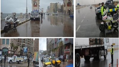 جهود مكثفة لأجهزة الداخلية لمـواجهة موجة الطقس السيىء