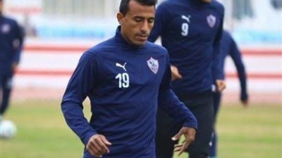 عبد الشافي يؤدي تدريبات تأهيلية فى الزمالك