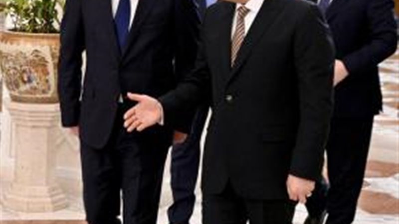 الرئيس السيسي يستقبل