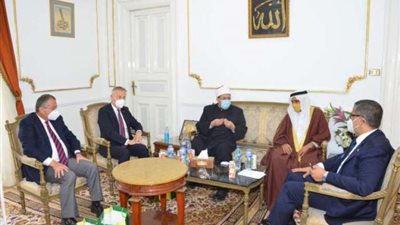 صور.. وزير الأوقاف يستقبل وفدين رسميين من جهات دولية لمكافحة الإرهاب
