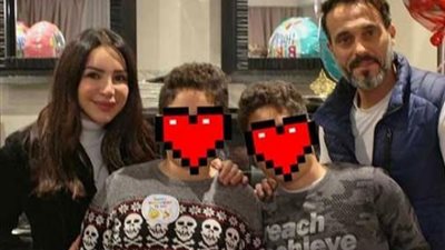 يوسف الشريف يحتفل بعيد ميلاد نجليه التوأم عبر ”إنستجرام”: ربنا يحميهم