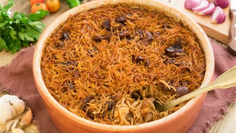 طاجن الشعرية