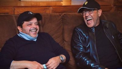 محمد هنيدي وأشرف عبد الباقي في كواليس ”صباحية مباركة”: ضحك من القلب