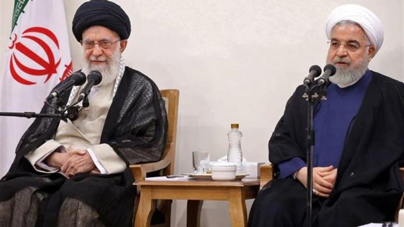 علي خامنئي وروحاني