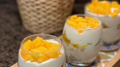 «زي المحلات»..كيفية إعداد ترايفل المانجو بطريقة سهلة