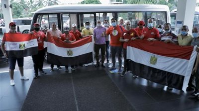 الجالية المصرية في تنزانيا تؤازر الأهلي