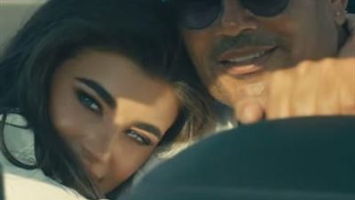 سر الوشم الجديد في إعلان الهضبة عمرو دياب وعلاقته بدينا الشربيني