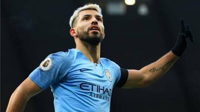 أجويرو يقود هجوم مانشستر سيتي أمام وست هام