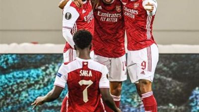 تأهل أرسنال وميلان وروما لدور الـ16 بالدوري الأوروبي وخروج ليستر ونابولي مبكرا