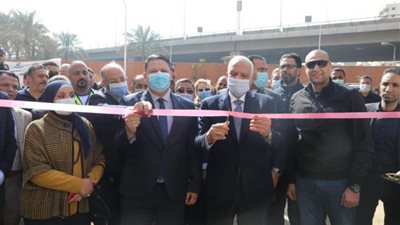 شاهد .. انطلاق الحملة القومية للتطعيم ضد شلل الأطفال بالجيزة