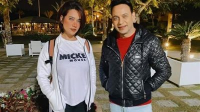 راندا عبد السلام ومصطفى قمر في كواليس تصوير مسلسل ”فارس بلا جواز”