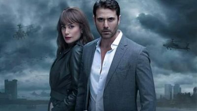 أحمد عز وهند صبري يتصدران البوستر الرسمي لمسلسل ”هجمة مرتدة”