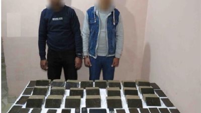 ضبط 178 طربة حشيش بحوزة إثنين من العناصر الإجرامية بالفيوم