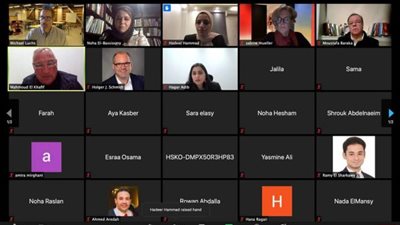 الجامعة الألمانية بالقاهرة تدعو العلماء و الباحثين إلى تضافر الجهود لتجاوز الأثار الناجمة في مرحلة ما بعد جائحة كورنا