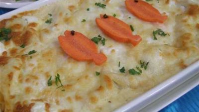 على طريقة الشيف شربيني.. كيفية تحضير لازانيا البطاطس والكوسة