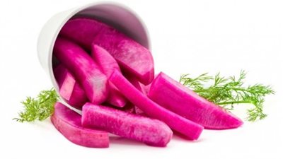 أسرع طريقة لعمل مخلل اللفت