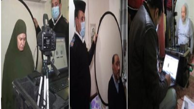 إستخراج بطاقات الرقم القومى لمواطنين بمحال إقامتهم والمستشفيات